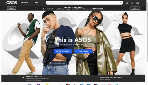 ASOS uk official site